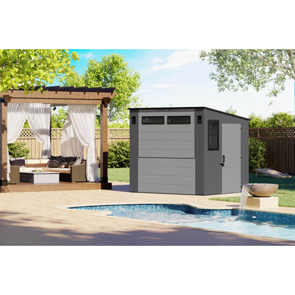 Suncast 8 ft. x 7 ft. Cabana Entertainment Shed & Reviews Wayfair Canada